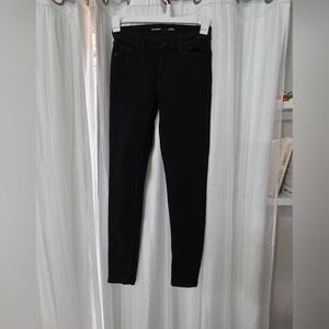 ​Old Navy Size 2 Mid-Rise Rockstar Super Skinny Jeans - Classic Black Denim